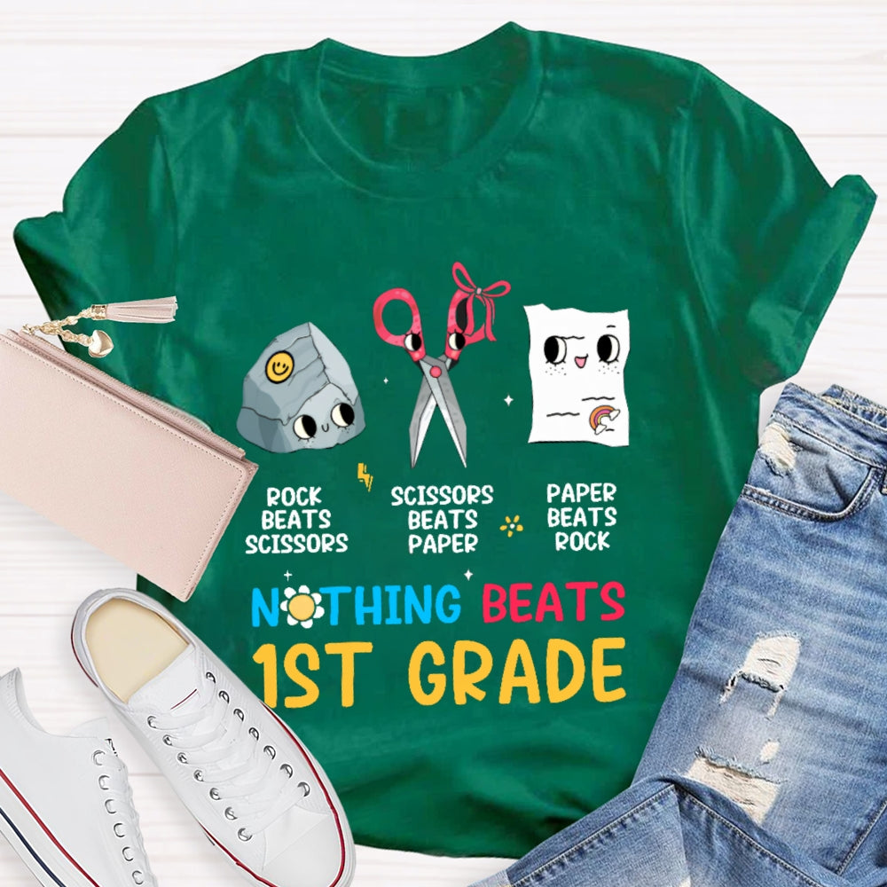 Personalized Grade Nothing Beats T-Shirt