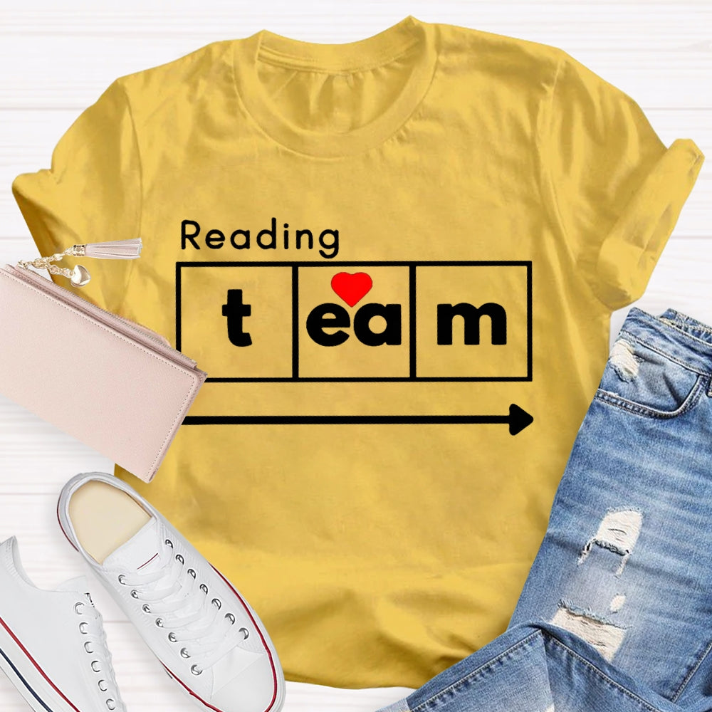 Reading Team Little Heart And Arrows T-shirt