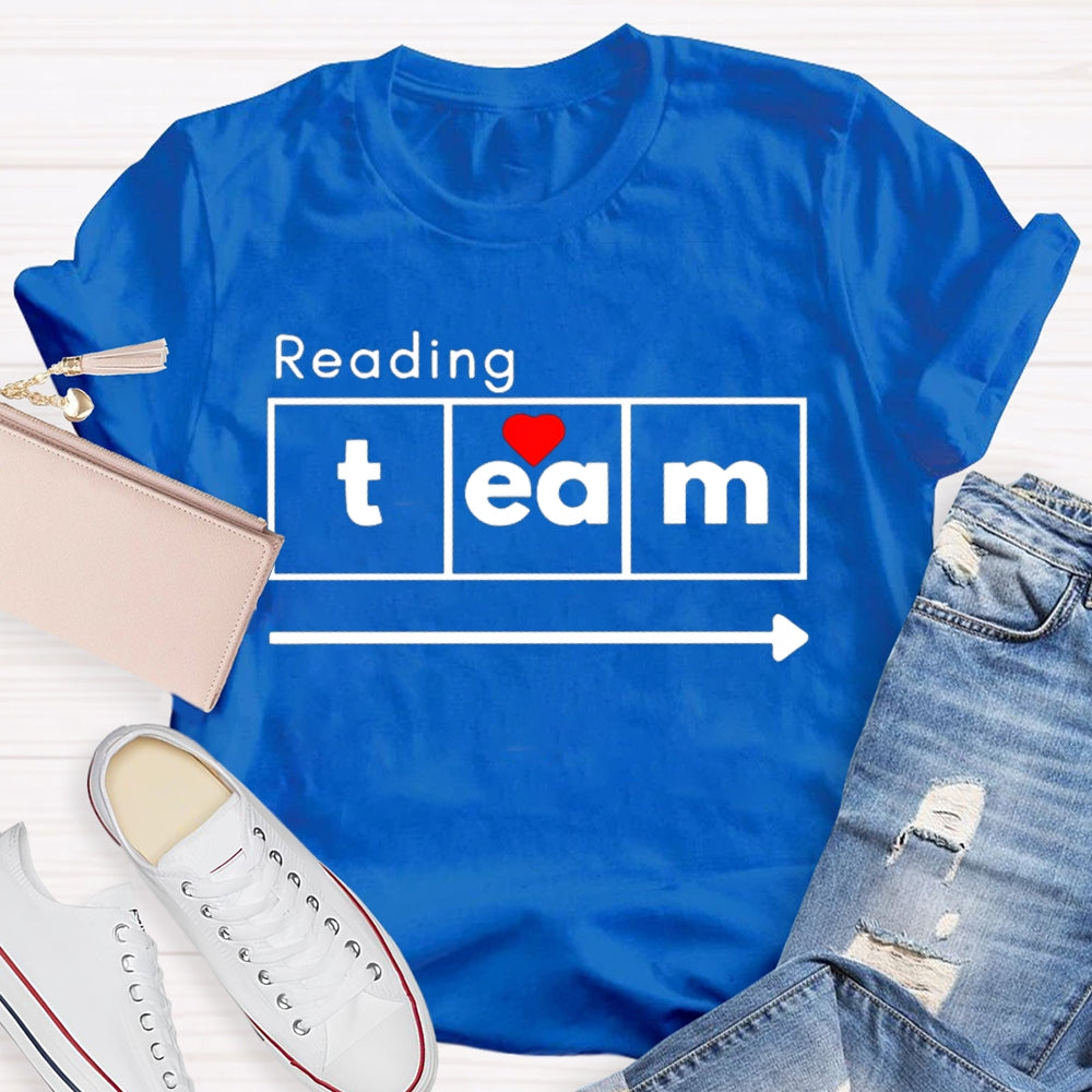Reading Team Little Heart And Arrows T-shirt
