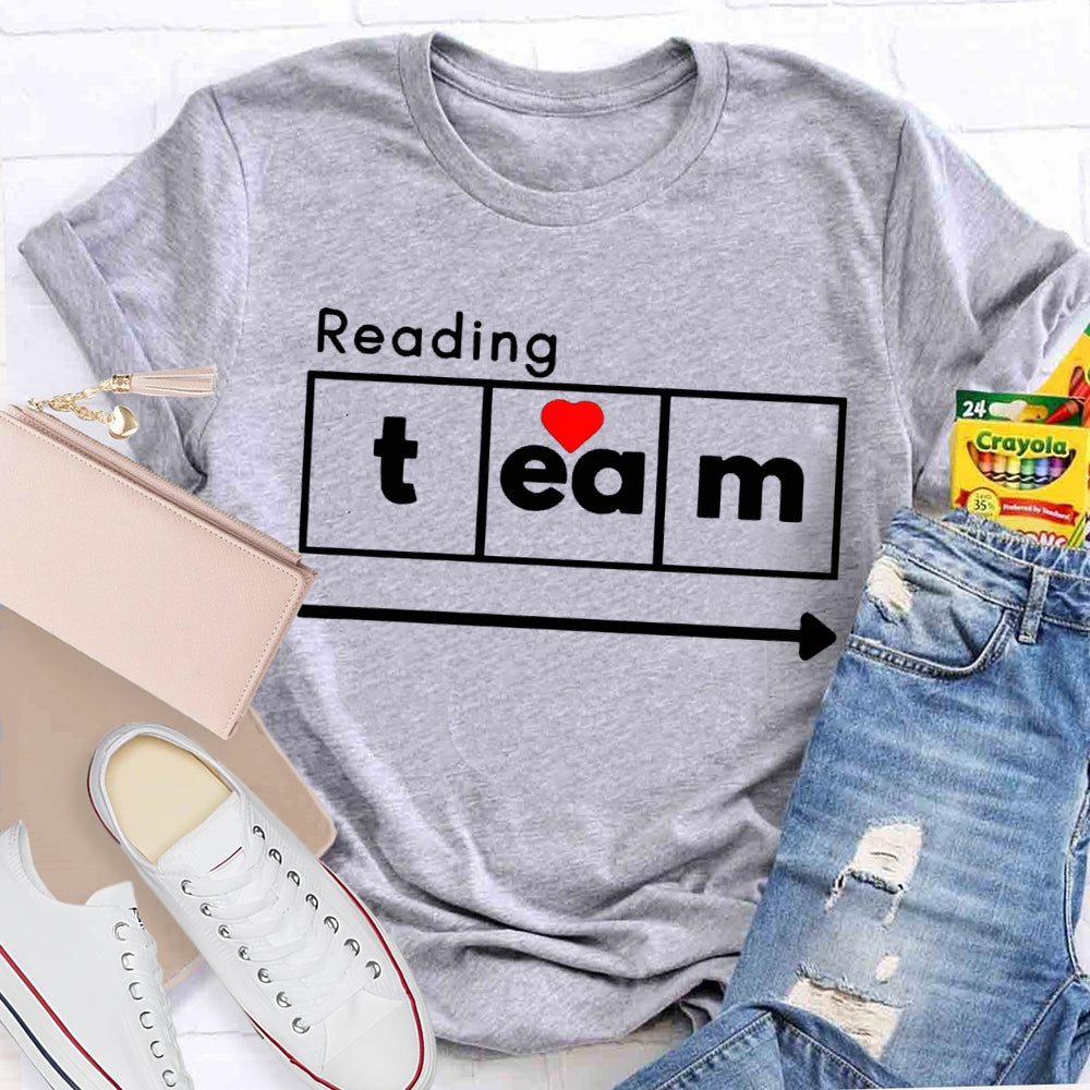 Reading Team Little Heart And Arrows T-shirt