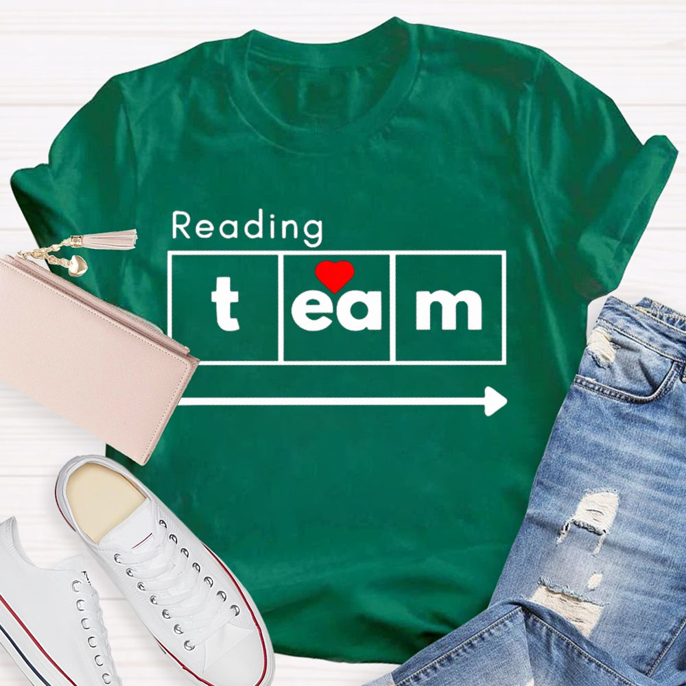 Reading Team Little Heart And Arrows T-shirt