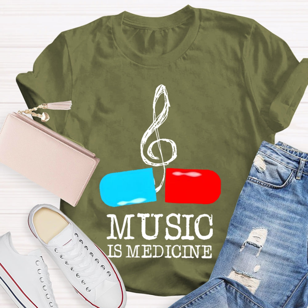 Music Is Medicine T-shirt