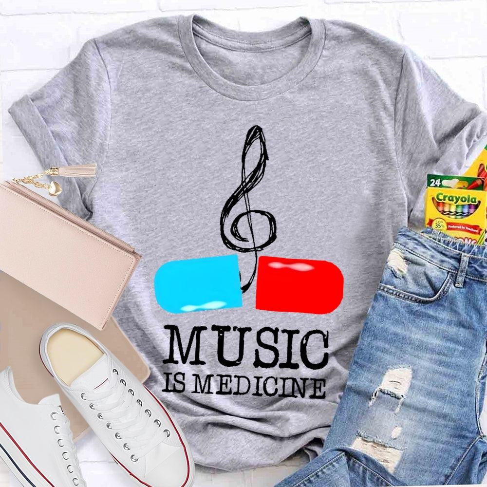 Music Is Medicine T-shirt