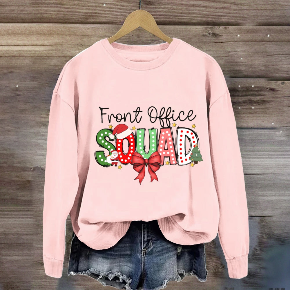 Christmas Front Office Squad Sweatshirt
