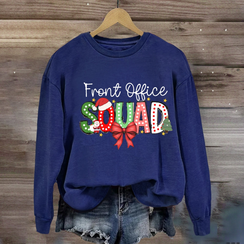 Christmas Front Office Squad Sweatshirt