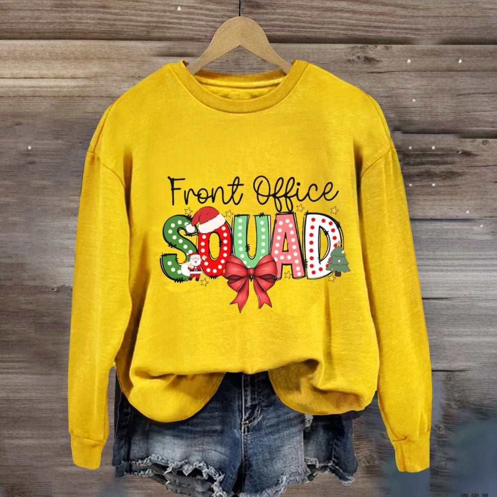 Christmas Front Office Squad Sweatshirt