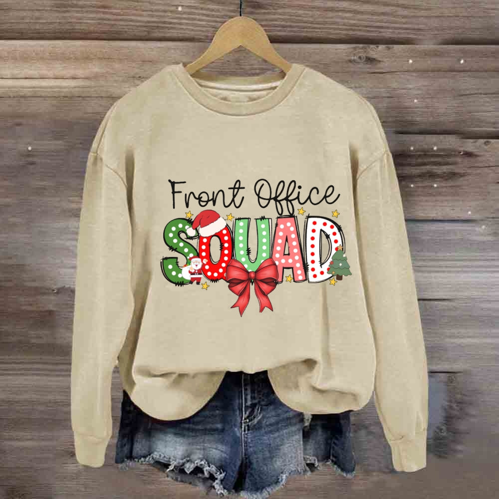 Christmas Front Office Squad Sweatshirt