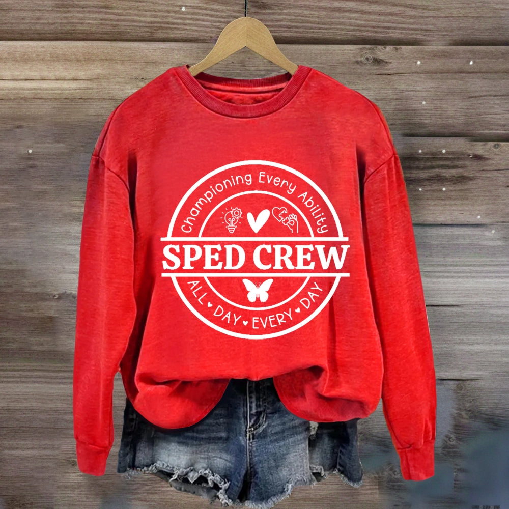 Sped Crew All Day Every Day Sweatshirt