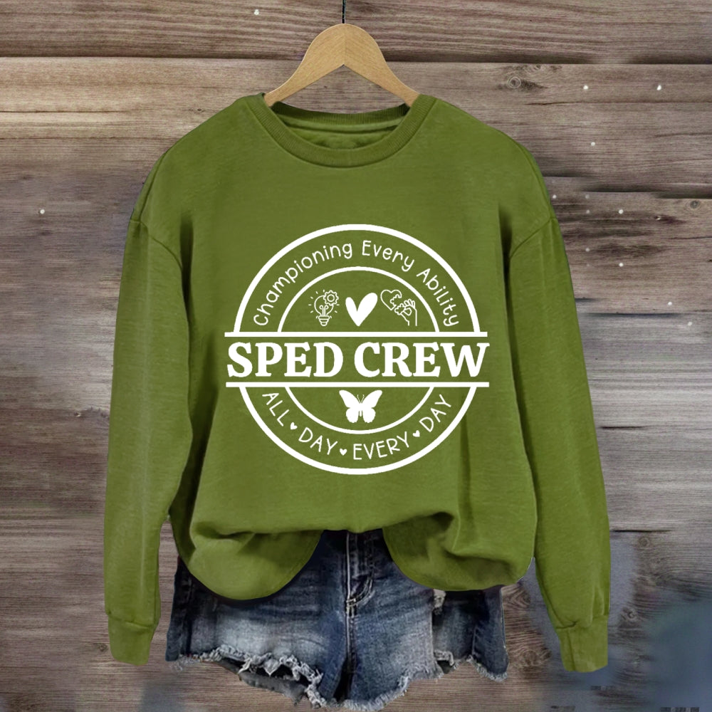 Sped Crew All Day Every Day Sweatshirt
