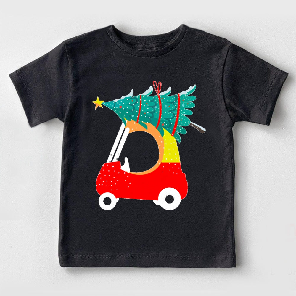 Christmas Car Toddler T-shirts
