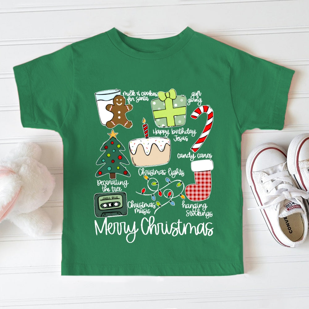 Merry Christmas Toddler T-shirts