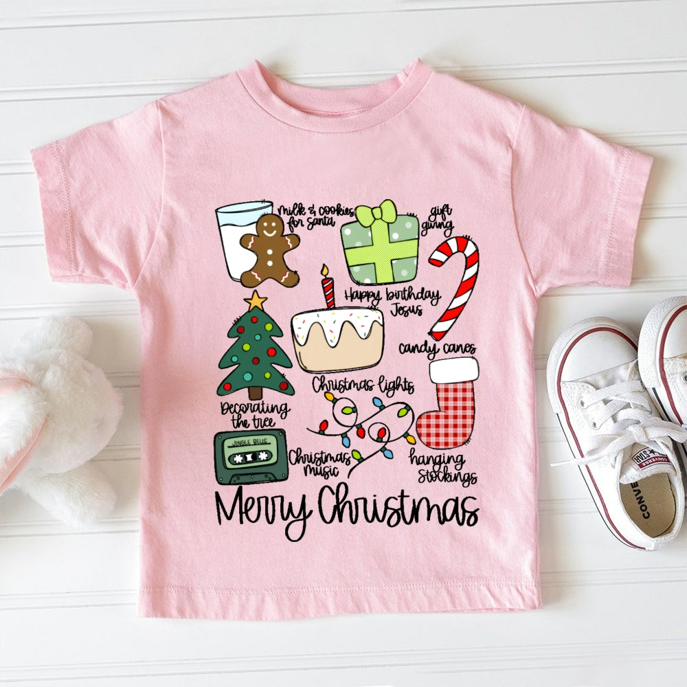 Merry Christmas Toddler T-shirts