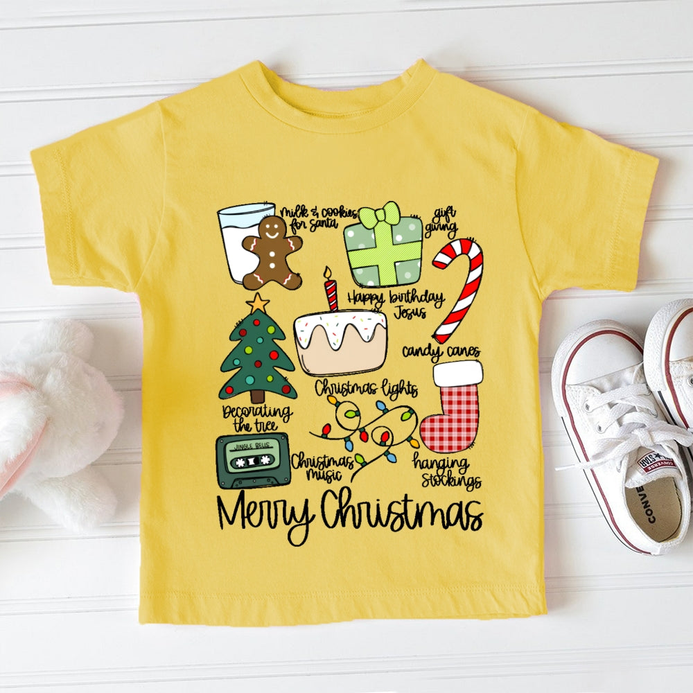 Merry Christmas Toddler T-shirts