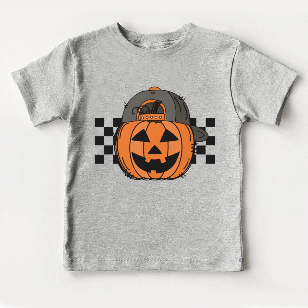 Pumpkin Hat Halloween Toddler T-shirts
