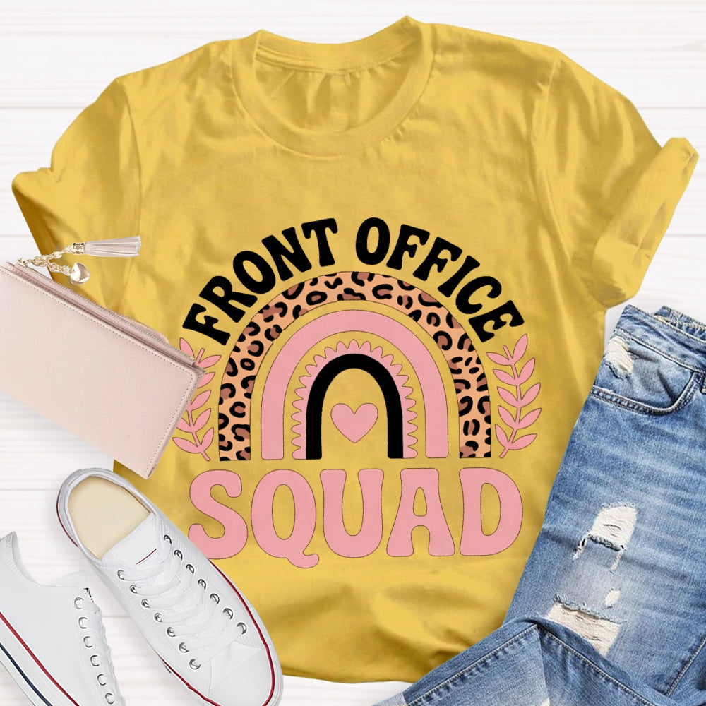 Front Office Sqaud Hearts And Leaves T-shirt