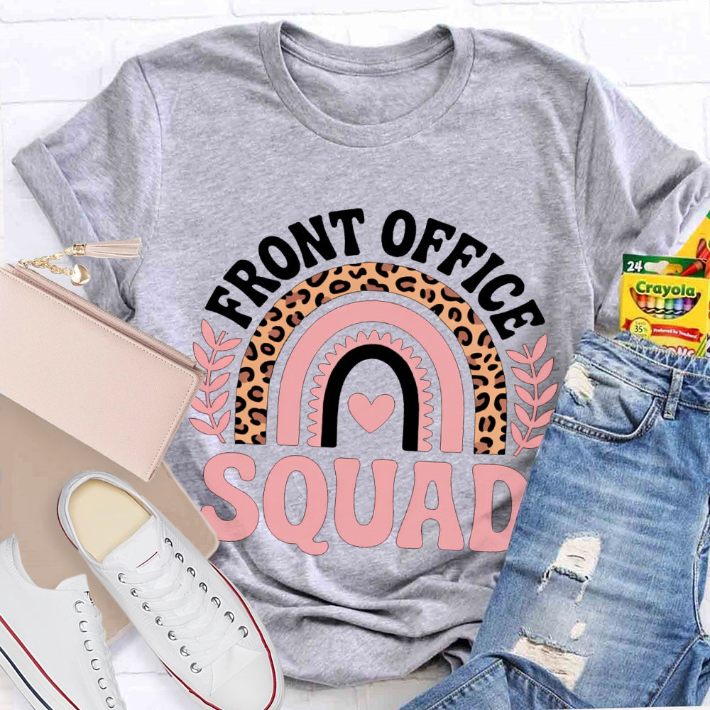 Front Office Sqaud Hearts And Leaves T-shirt