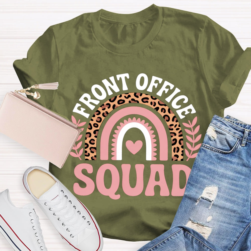 Front Office Sqaud Hearts And Leaves T-shirt