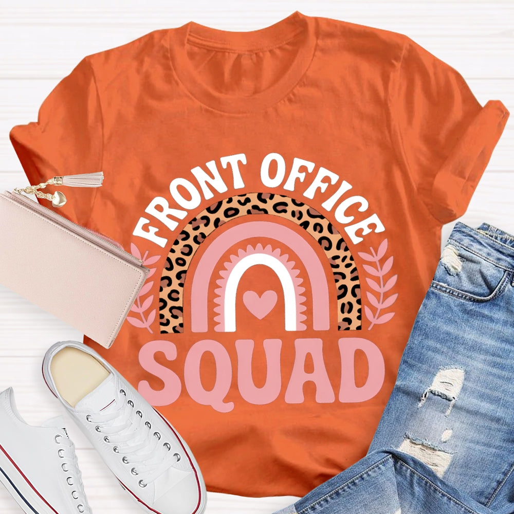 Front Office Sqaud Hearts And Leaves T-shirt