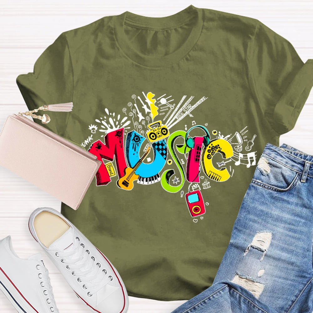 Musical Instrument Music T-shirt