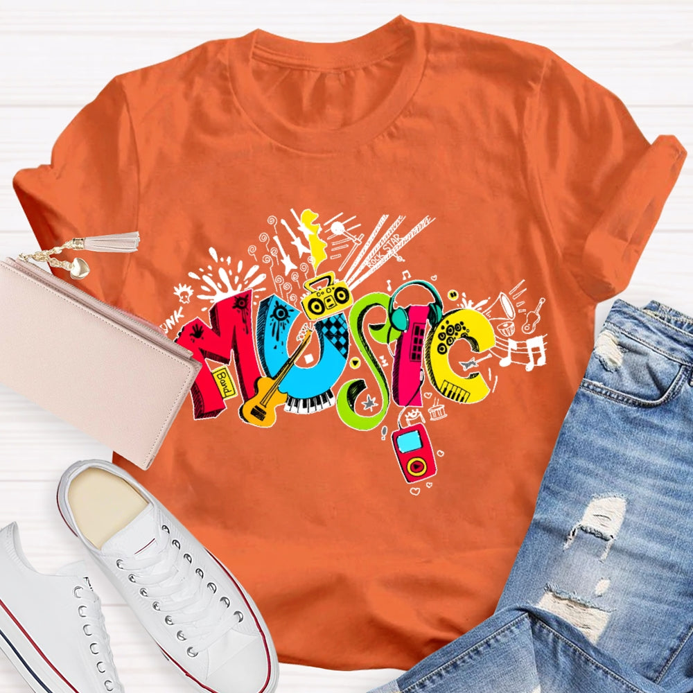 Musical Instrument Music T-shirt
