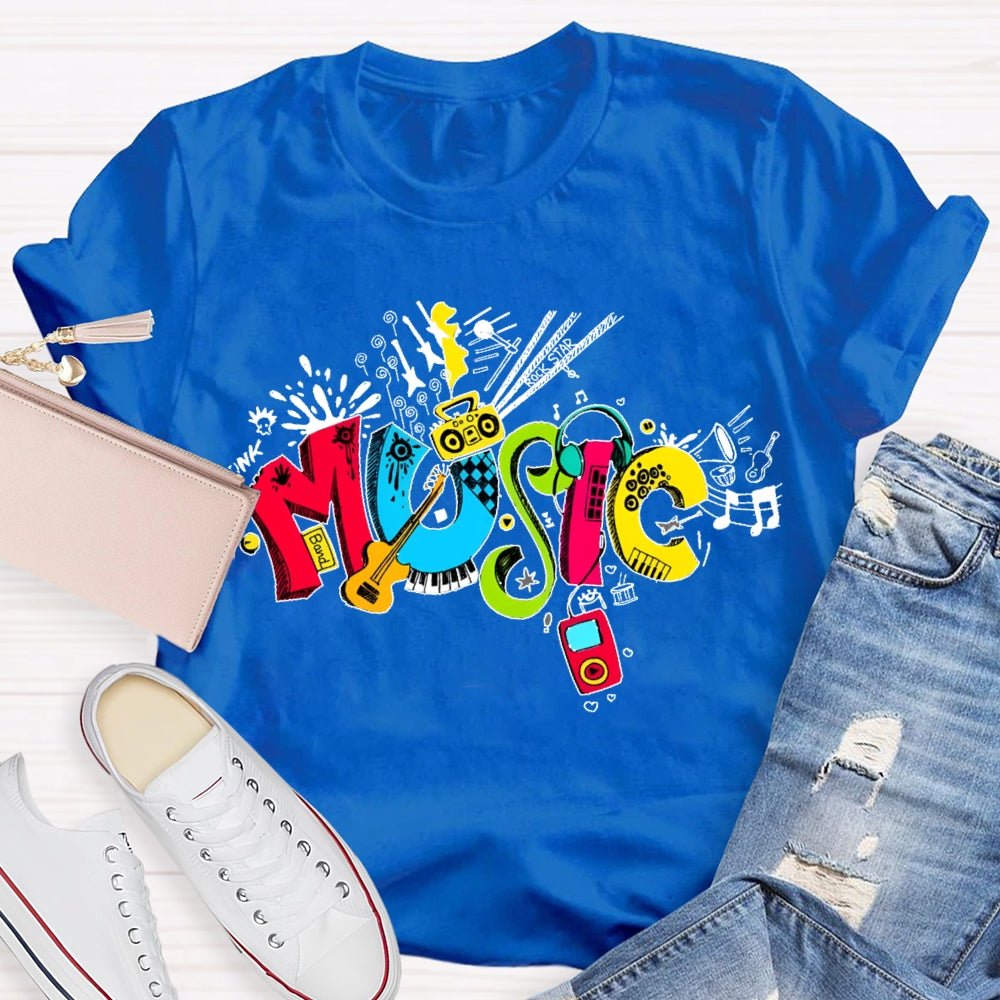 Musical Instrument Music T-shirt