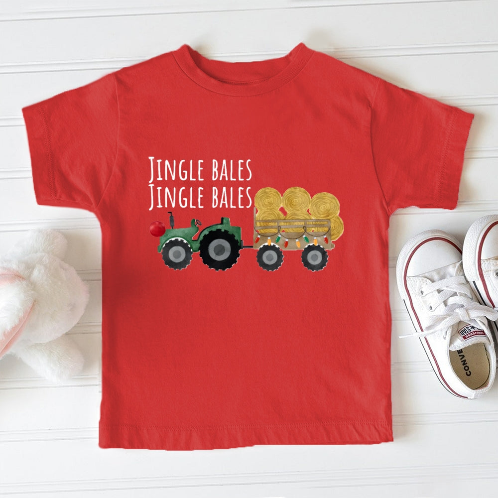 Jingle Bales Christmas Toddler T-shirts