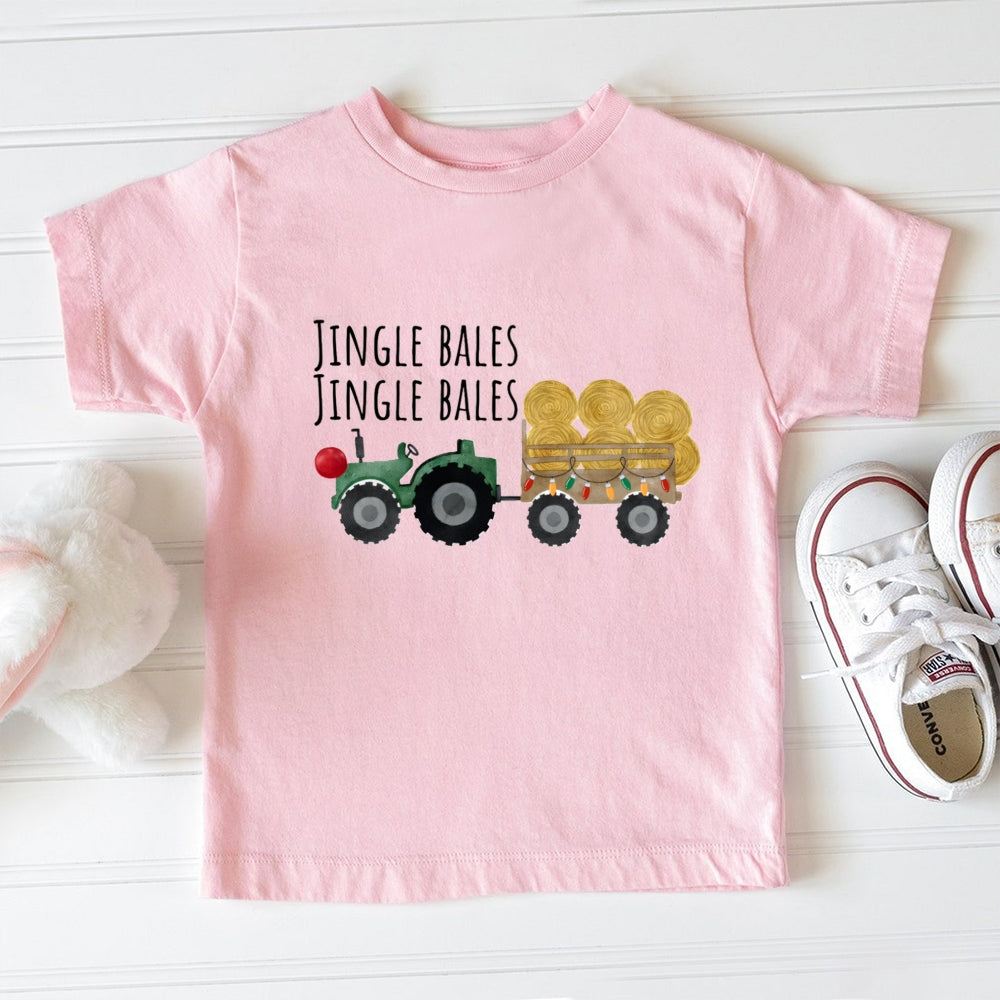 Jingle Bales Christmas Toddler T-shirts