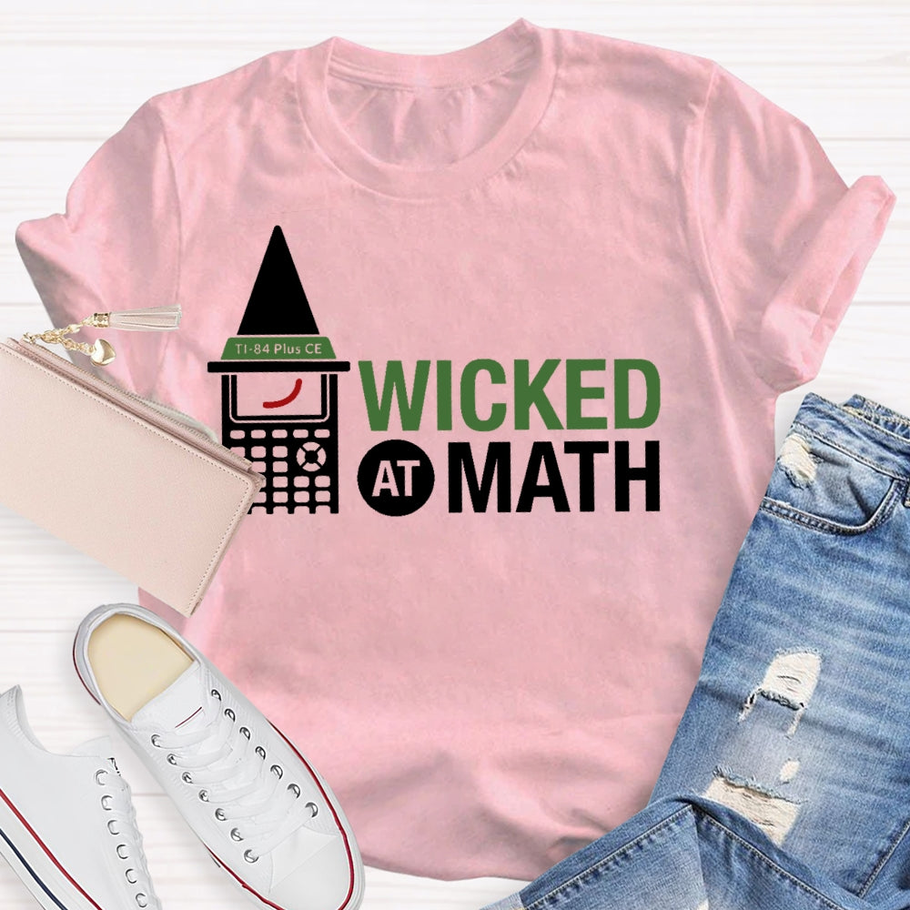 Wicked At Math T-shirt