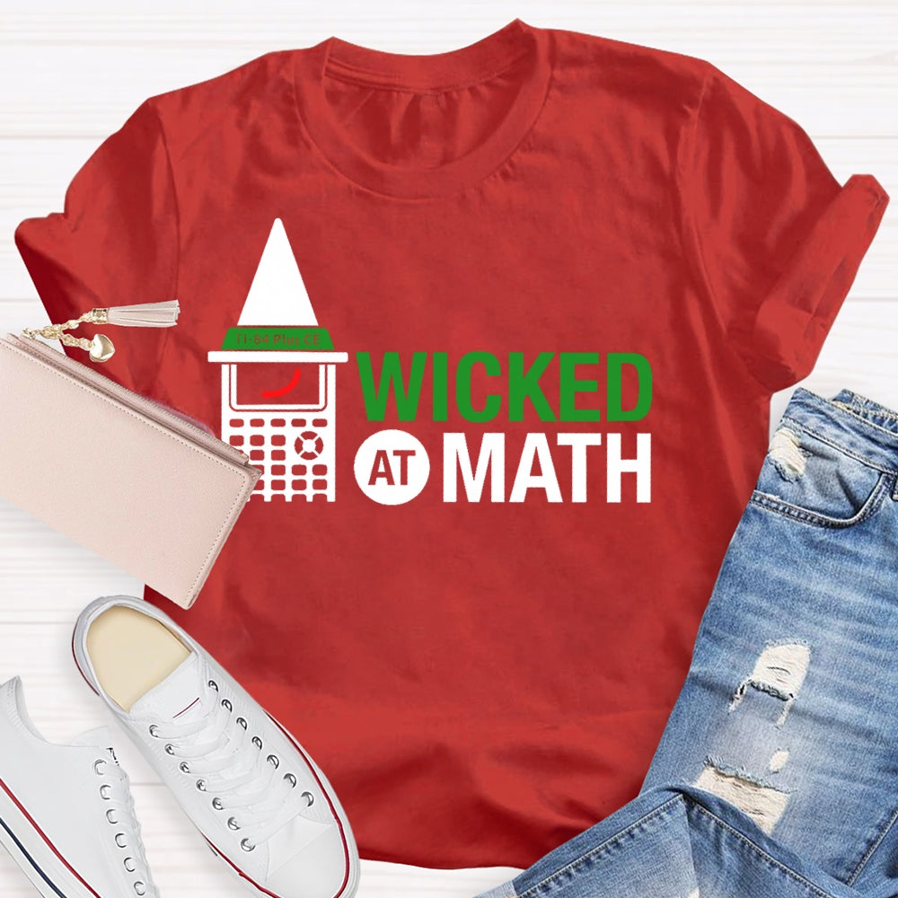 Wicked At Math T-shirt