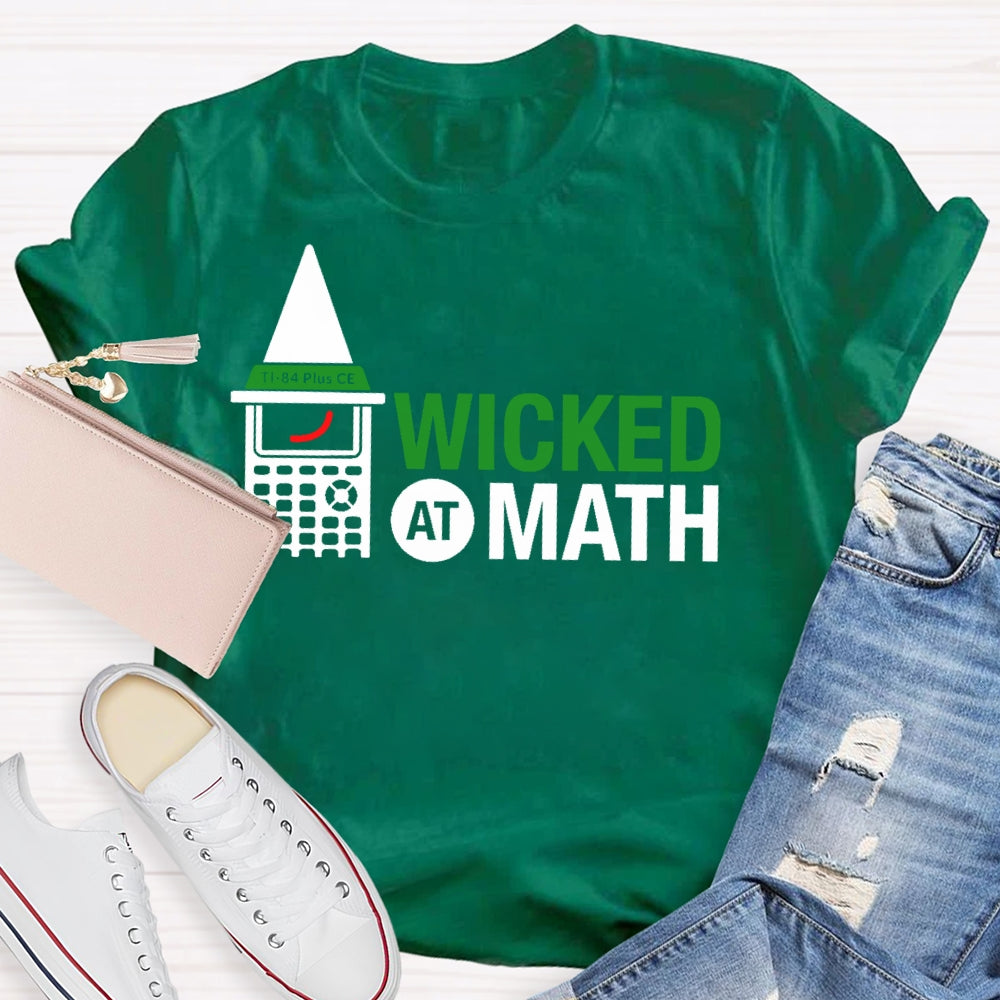 Wicked At Math T-shirt