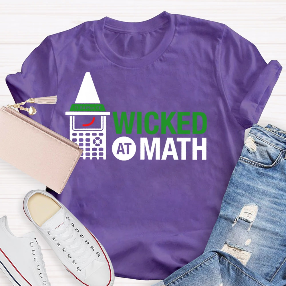 Wicked At Math T-shirt