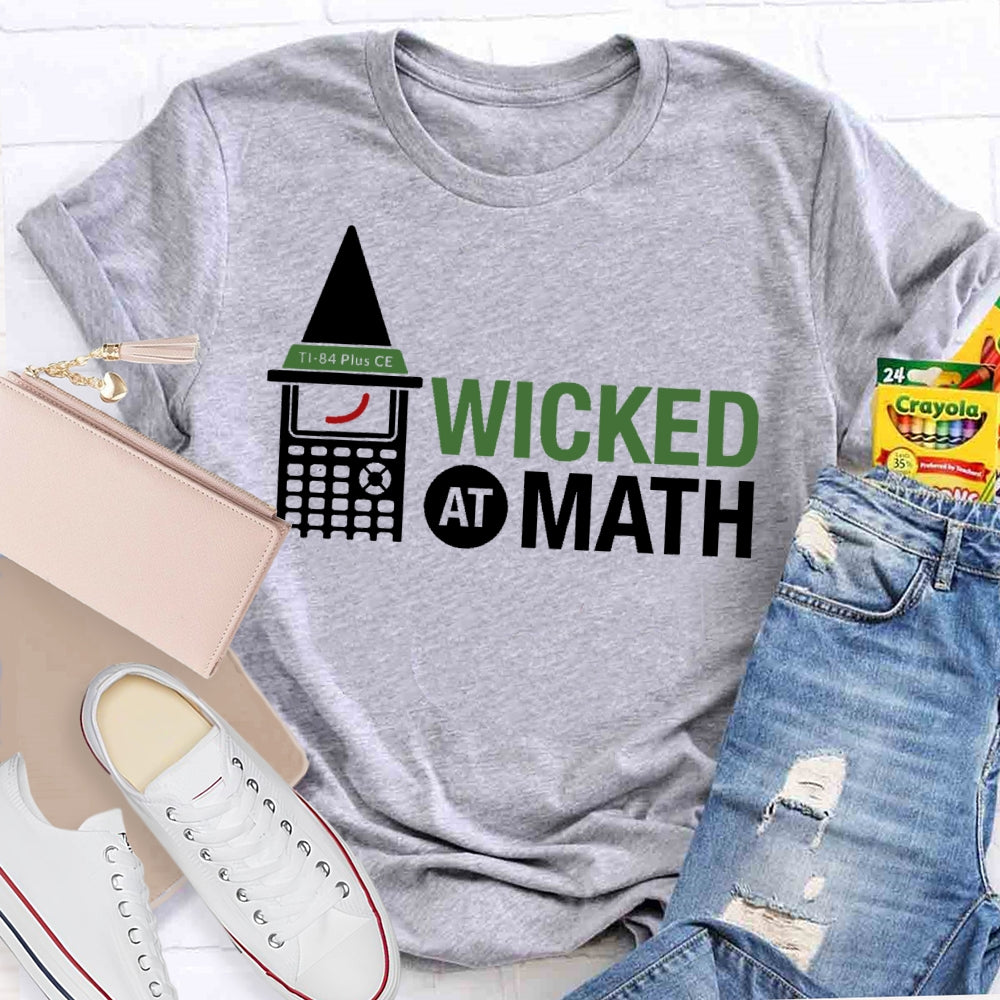 Wicked At Math T-shirt