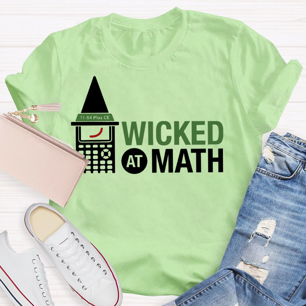 Wicked At Math T-shirt