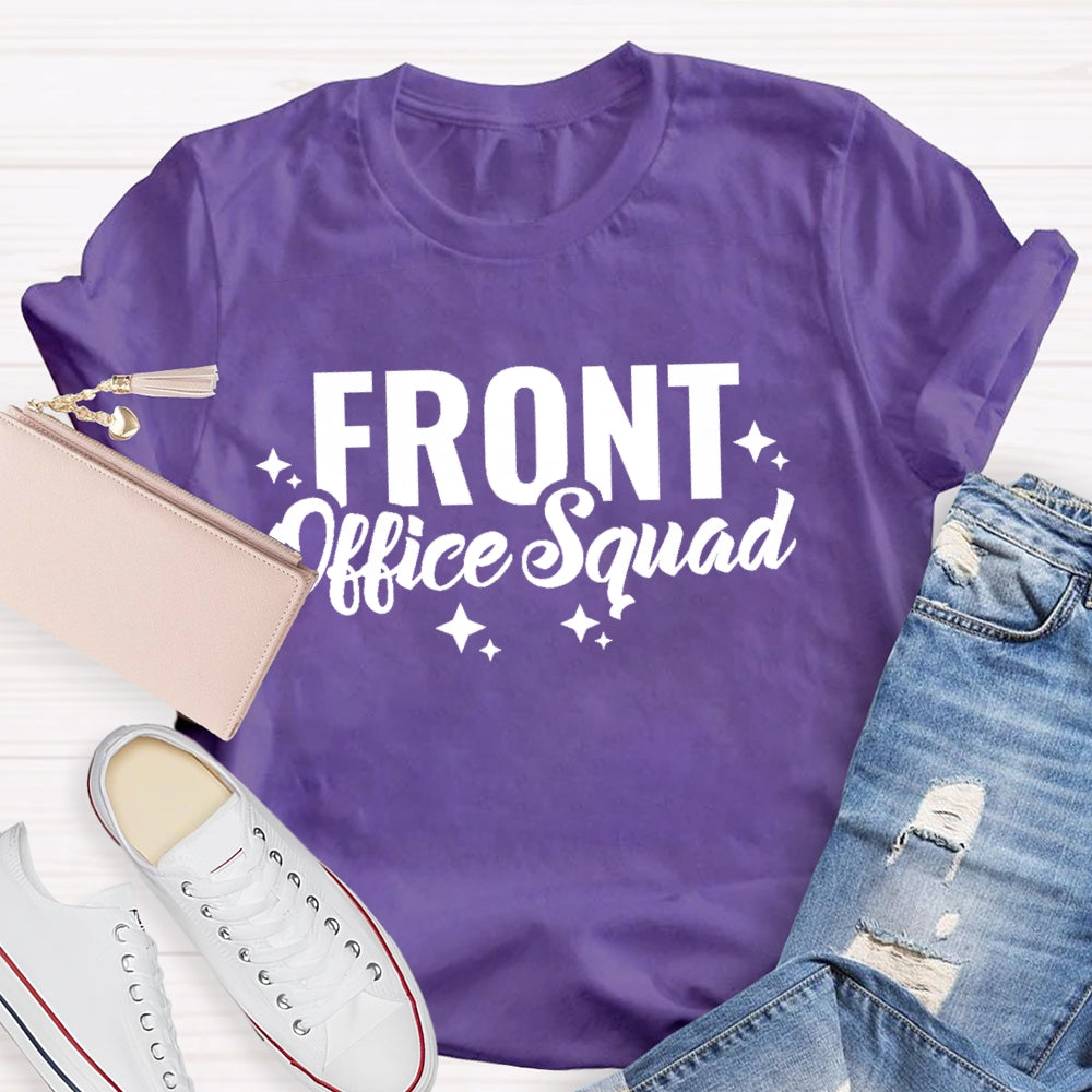Front Office Squad Letters T-shirt