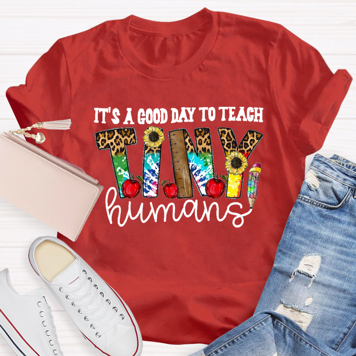 It's A Good Day To Teach Tiny Humans Leopard T-Shirt