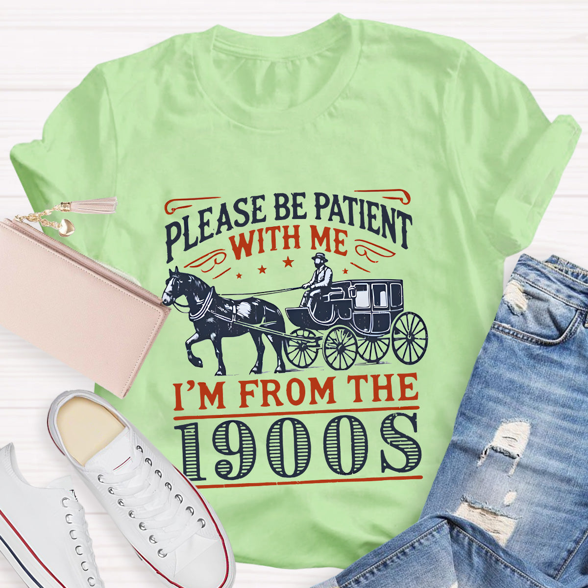 Please Be Patient With Me Teacher T-Shirt