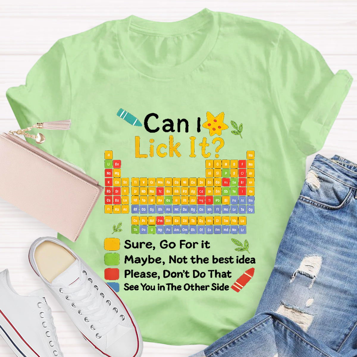 Can I Lick It Teacher T-Shirt