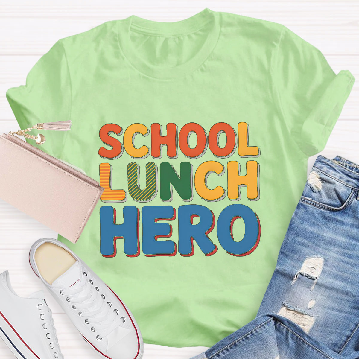 School Lunch Hero T-shirt
