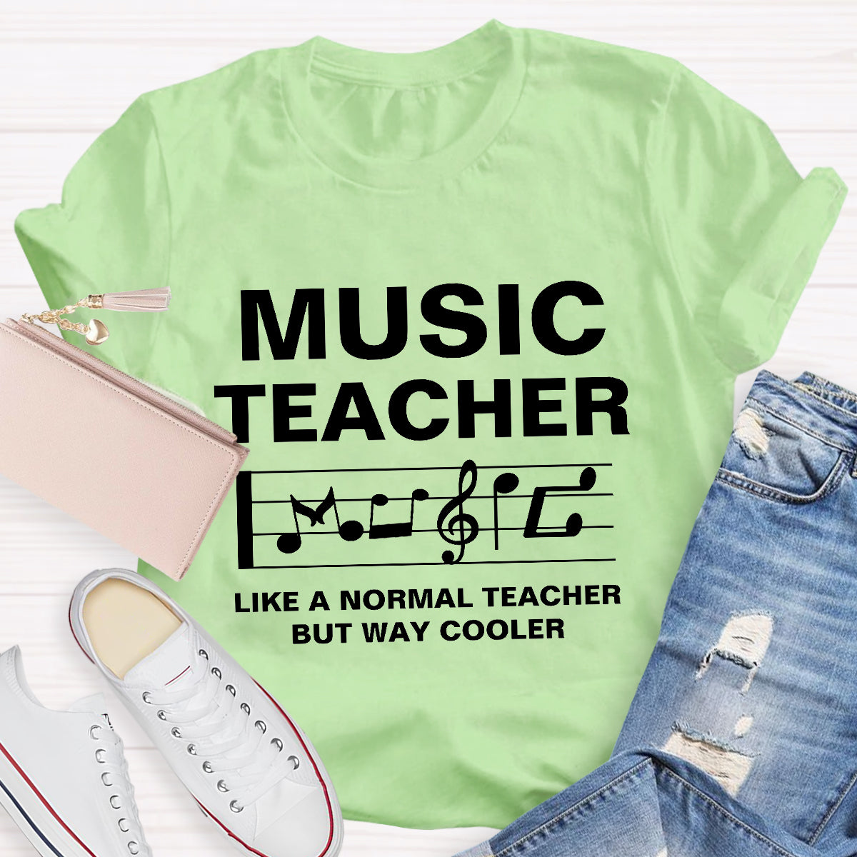 Music Teacher Like A Normal Teacher T-Shirt