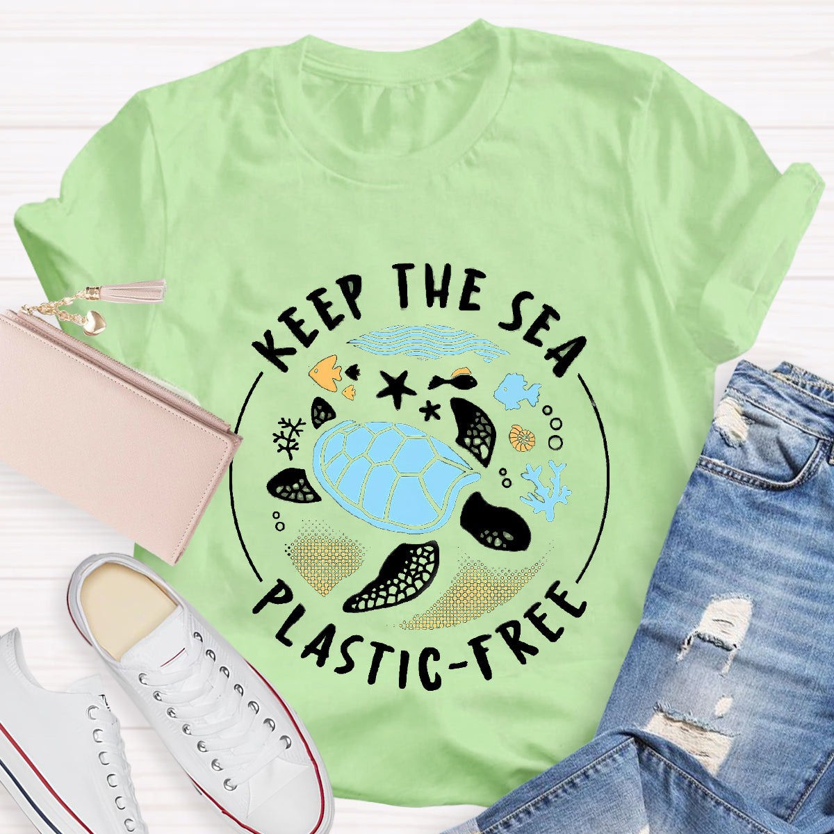Keep The Sea Plastic Free T-Shirt