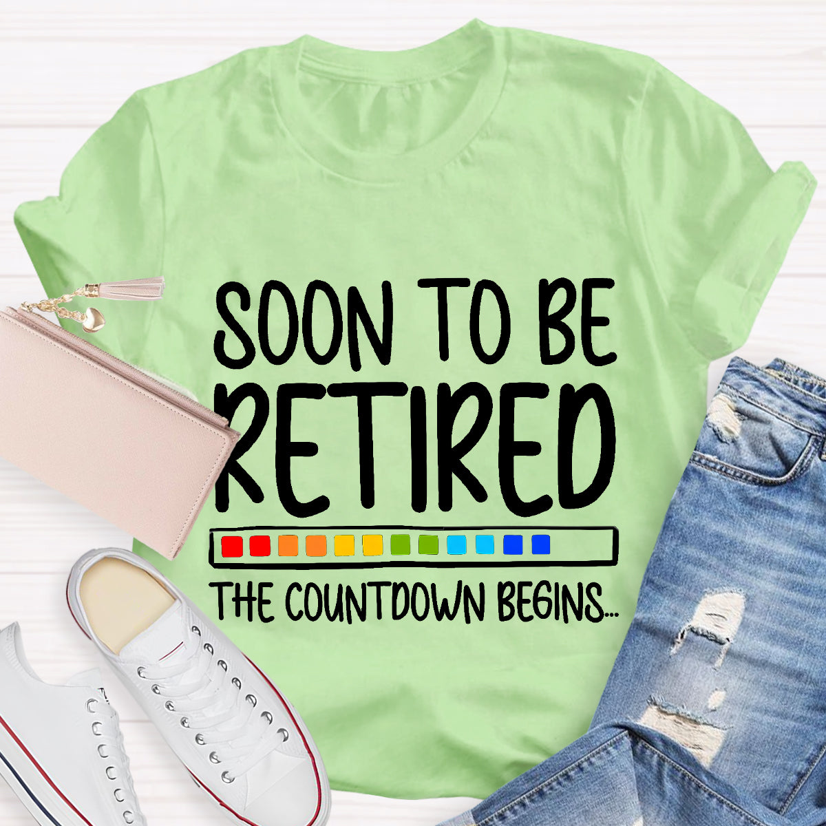 Soon To Be Retired The Countdown Begins Retirement T-Shirt