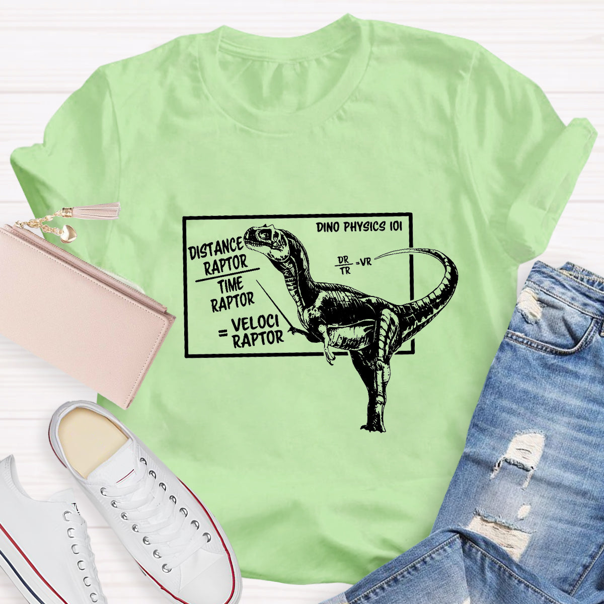 Dino Physics Teacher T-Shirt