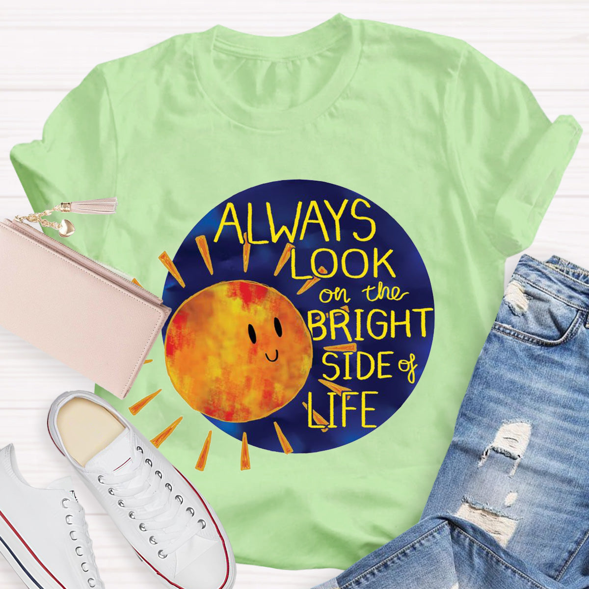 Always Look On The Bright Side Of Life Teacher T-Shirt
