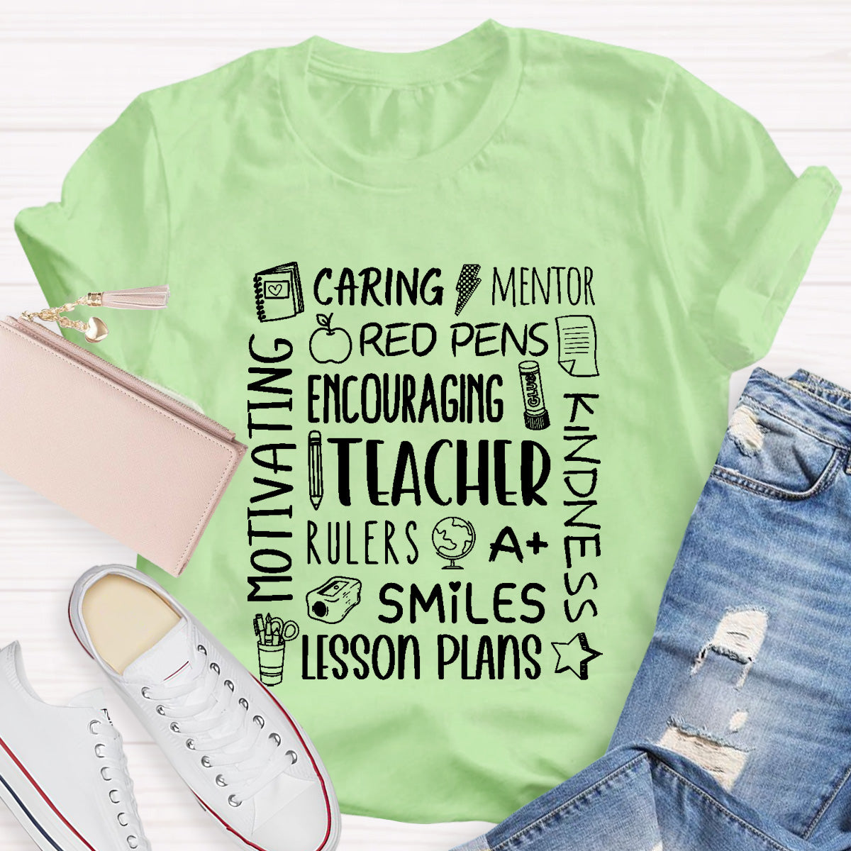 Teacher Encouraging Motivating T-Shirt
