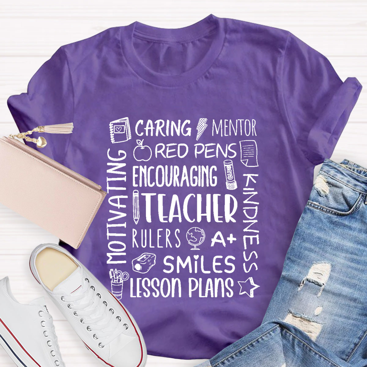 Teacher Encouraging Motivating T-Shirt