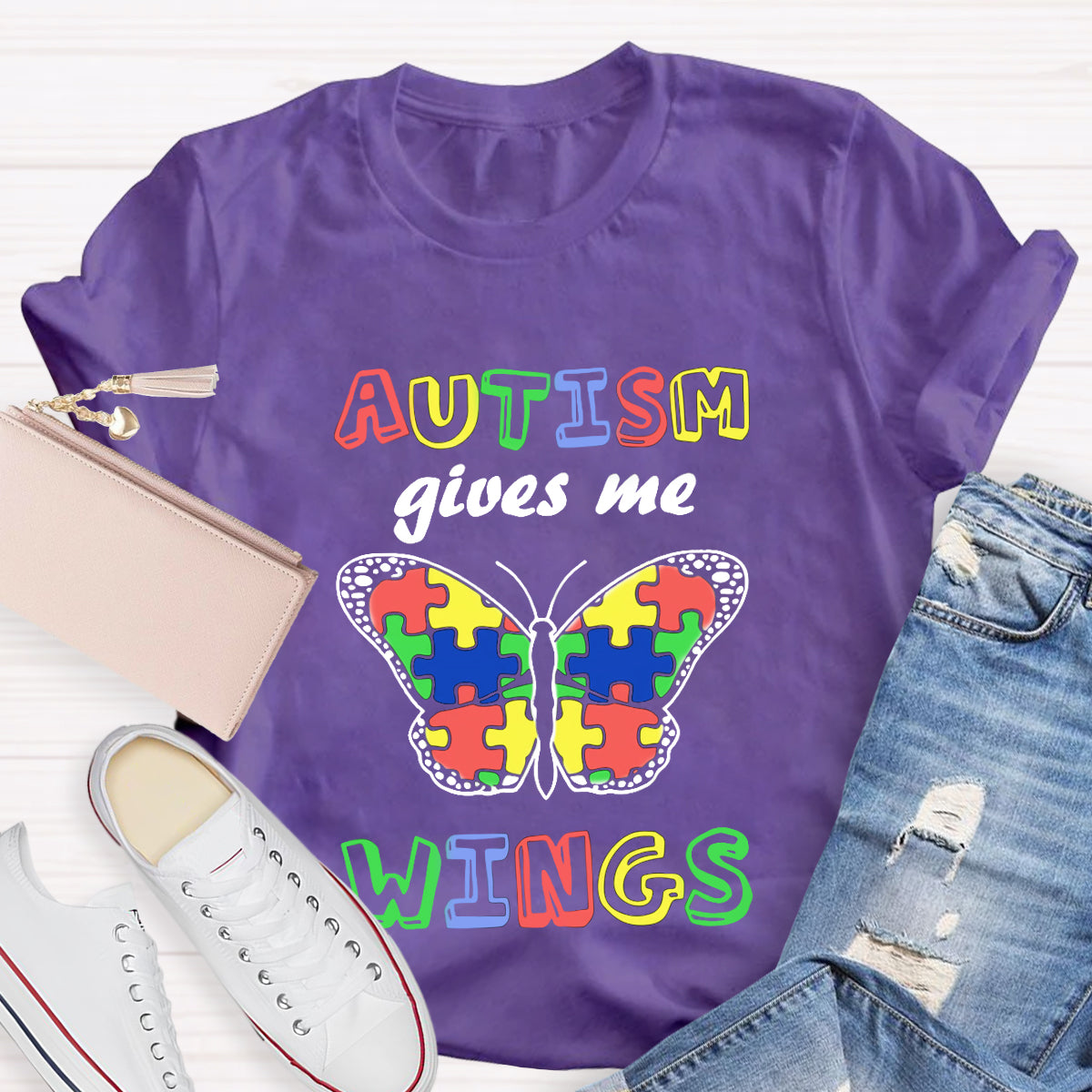 Autism Gives Me Wings T-Shirt