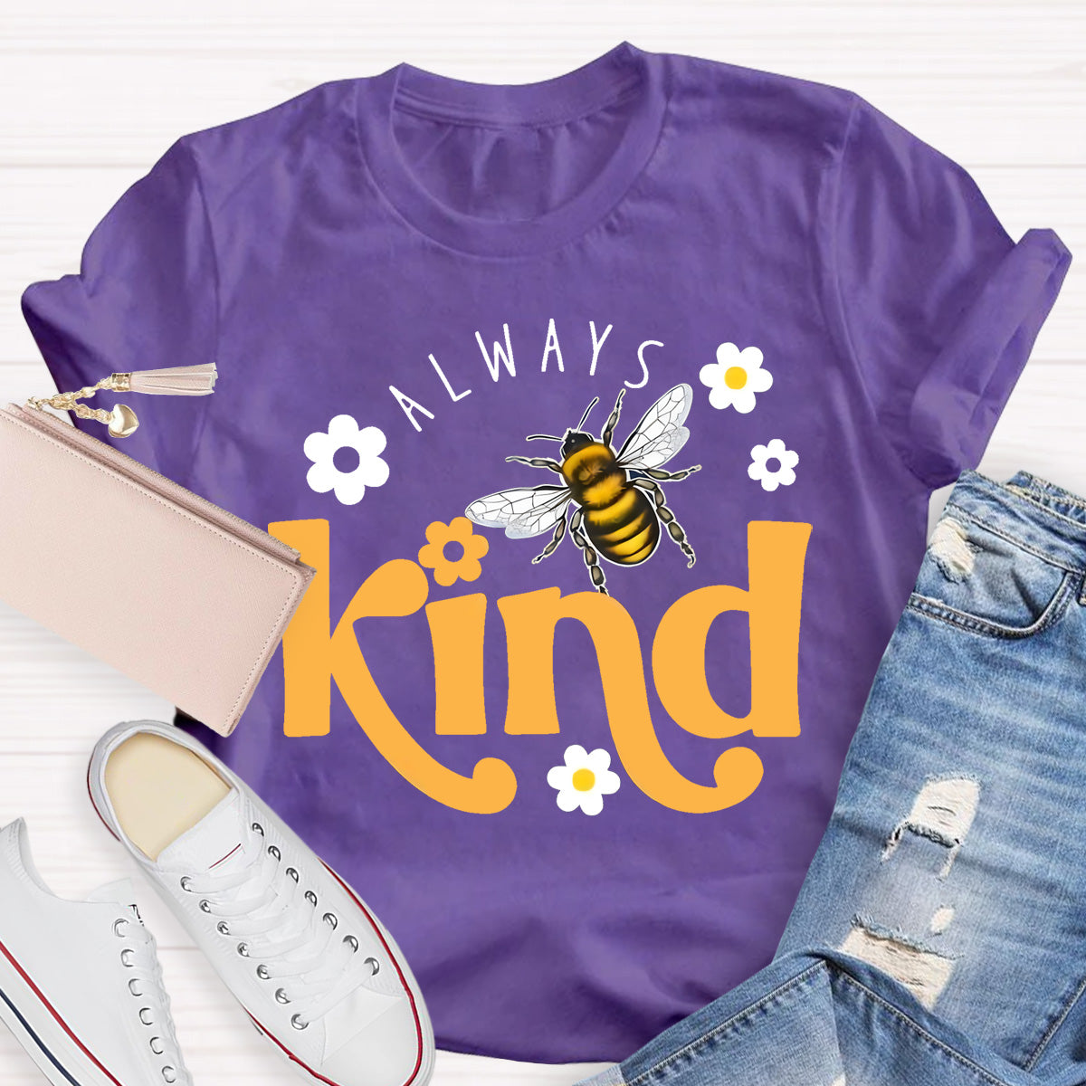 Always Bee Kind Floral T-Shirt