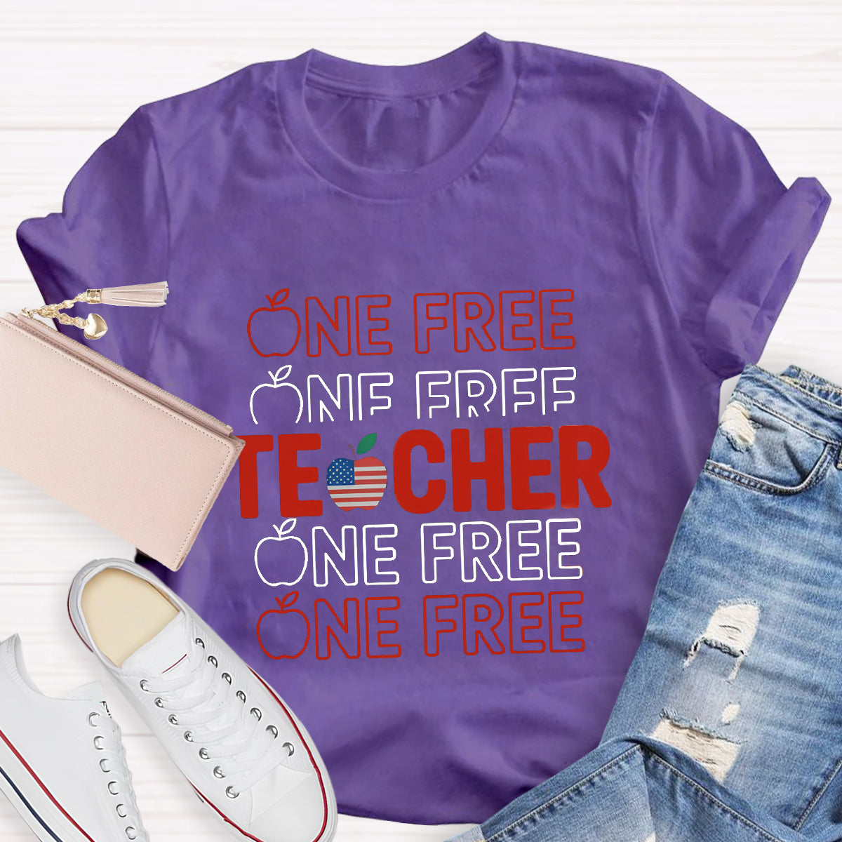One Free Teacher T-Shirt