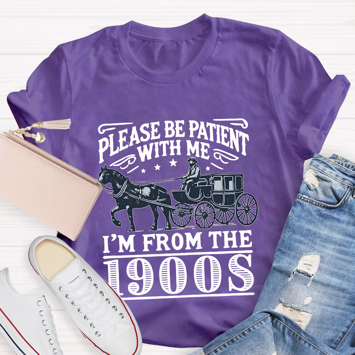 Please Be Patient With Me Teacher T-Shirt
