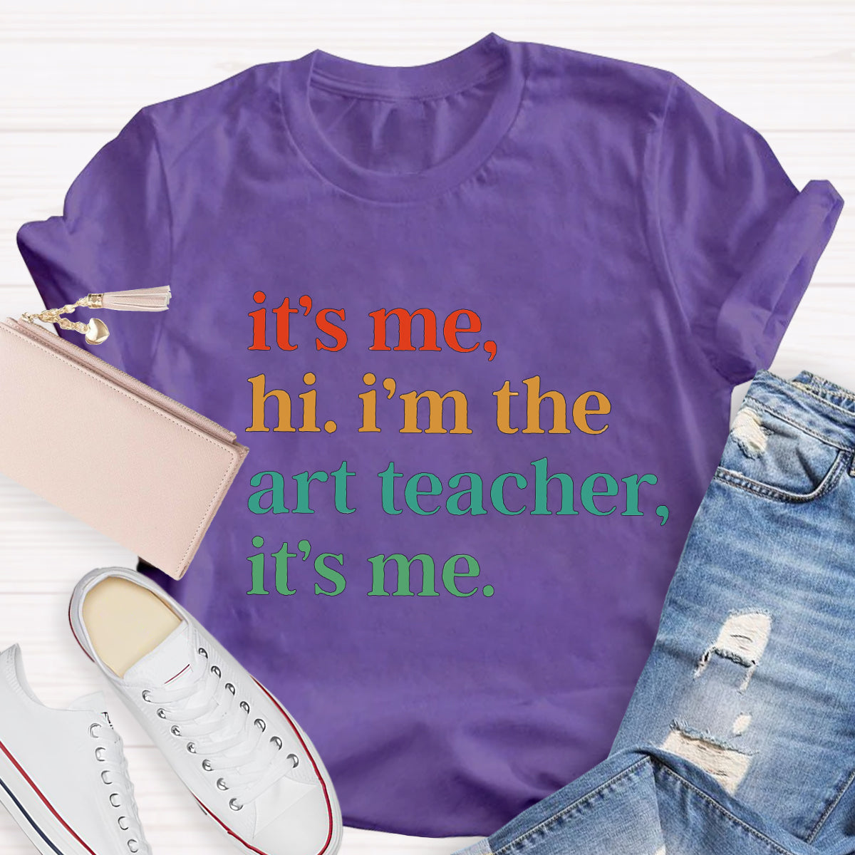 It's Me Hi I'm The Art Teacher T-Shirt